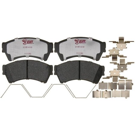 R/M Brakes BRAKE PADS OEM OE Replacement Hybrid Technology Includes Mounting Hardware EHT1164H